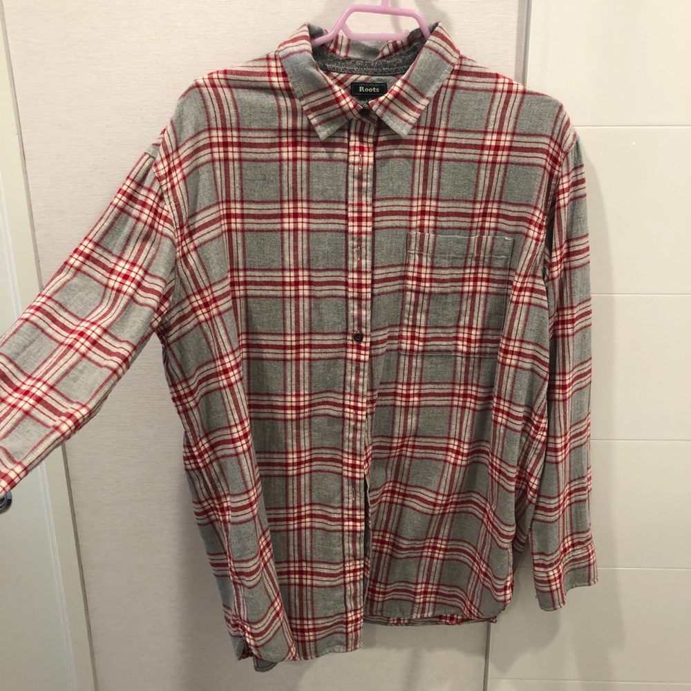 Roots Canada Flannel shirt